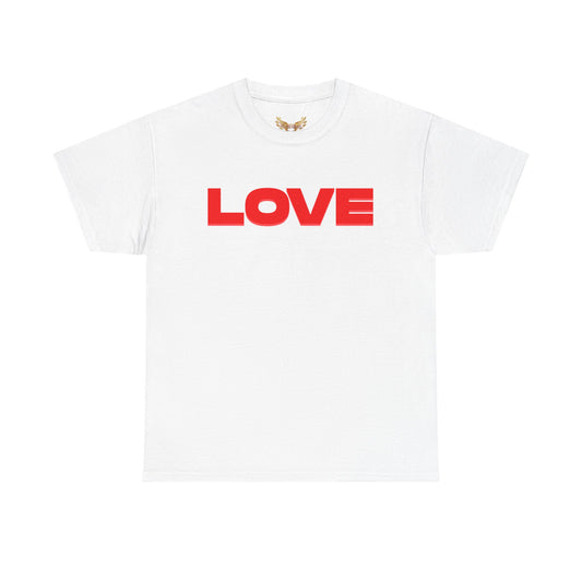 Women's "LOVE" Heavy Cotton Tee