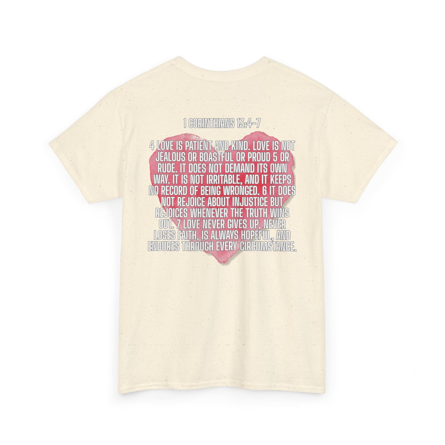 Women's "LOVE" Heavy Cotton Tee