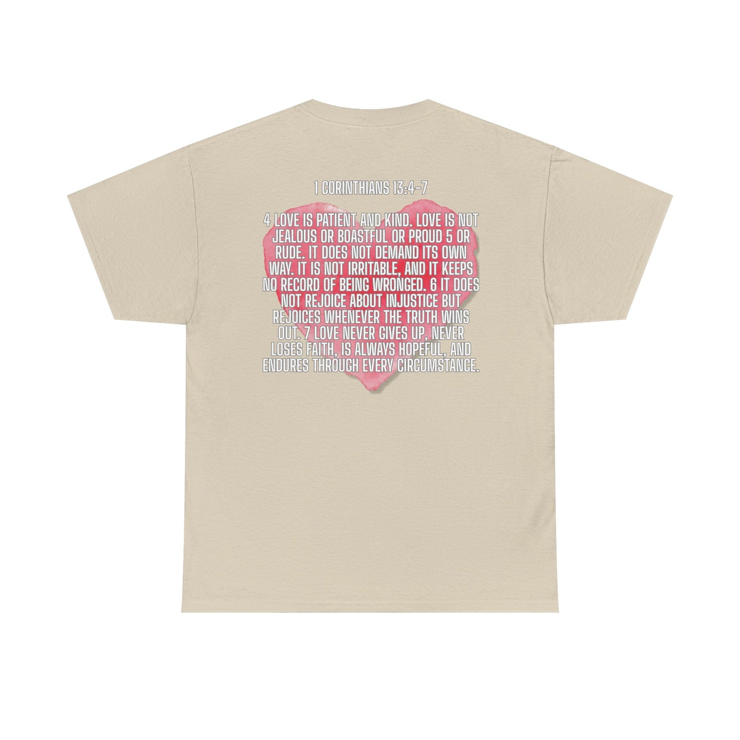 Women's "LOVE" Heavy Cotton Tee