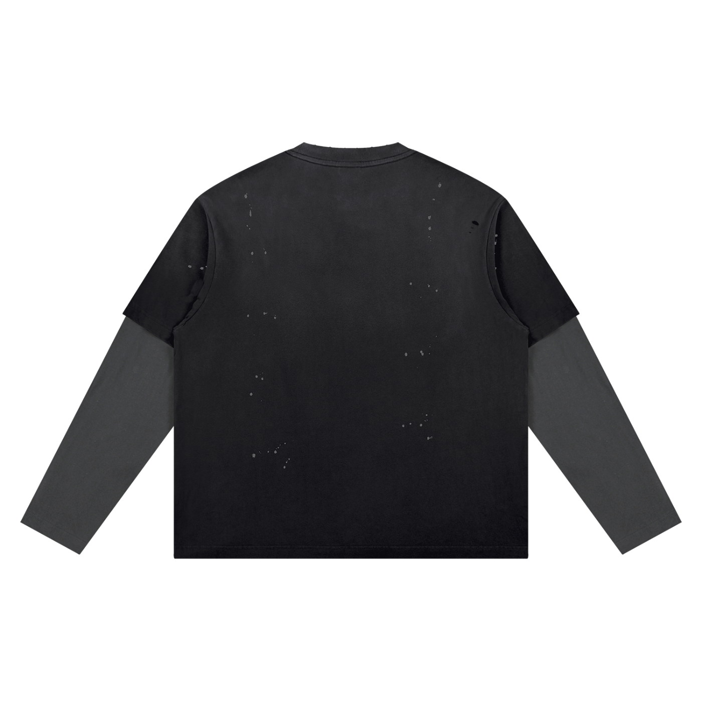 "Jesus Christ" Vintage Wash Distressed Layer T-Shirt