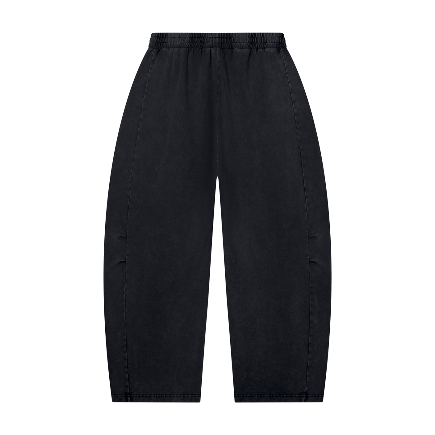 Women's "Jesus Christ" Mineral Wash Barrel Leg Pants