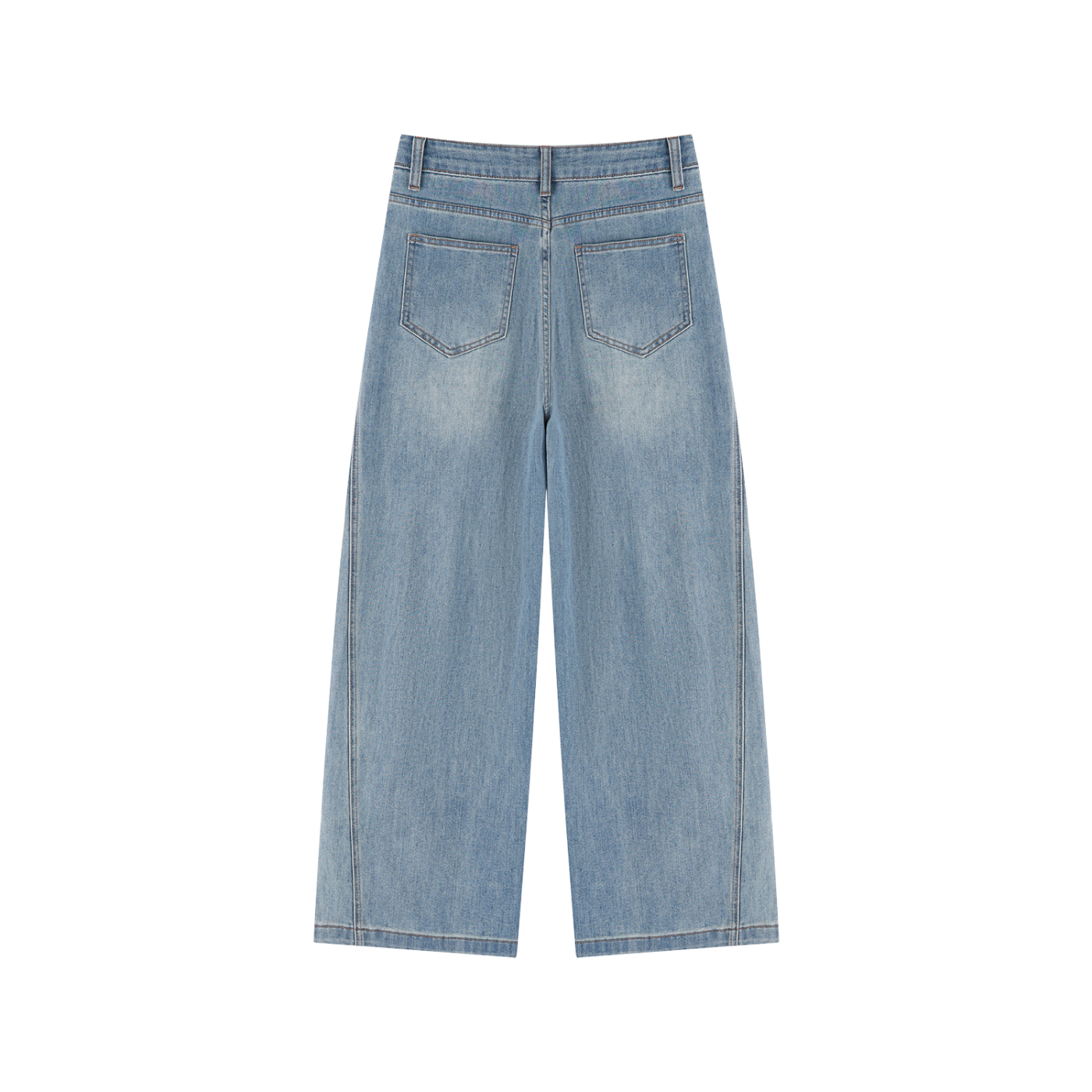 Women’s JESUS CHRIST Vintage Wash High Rise Wide Leg Jeans