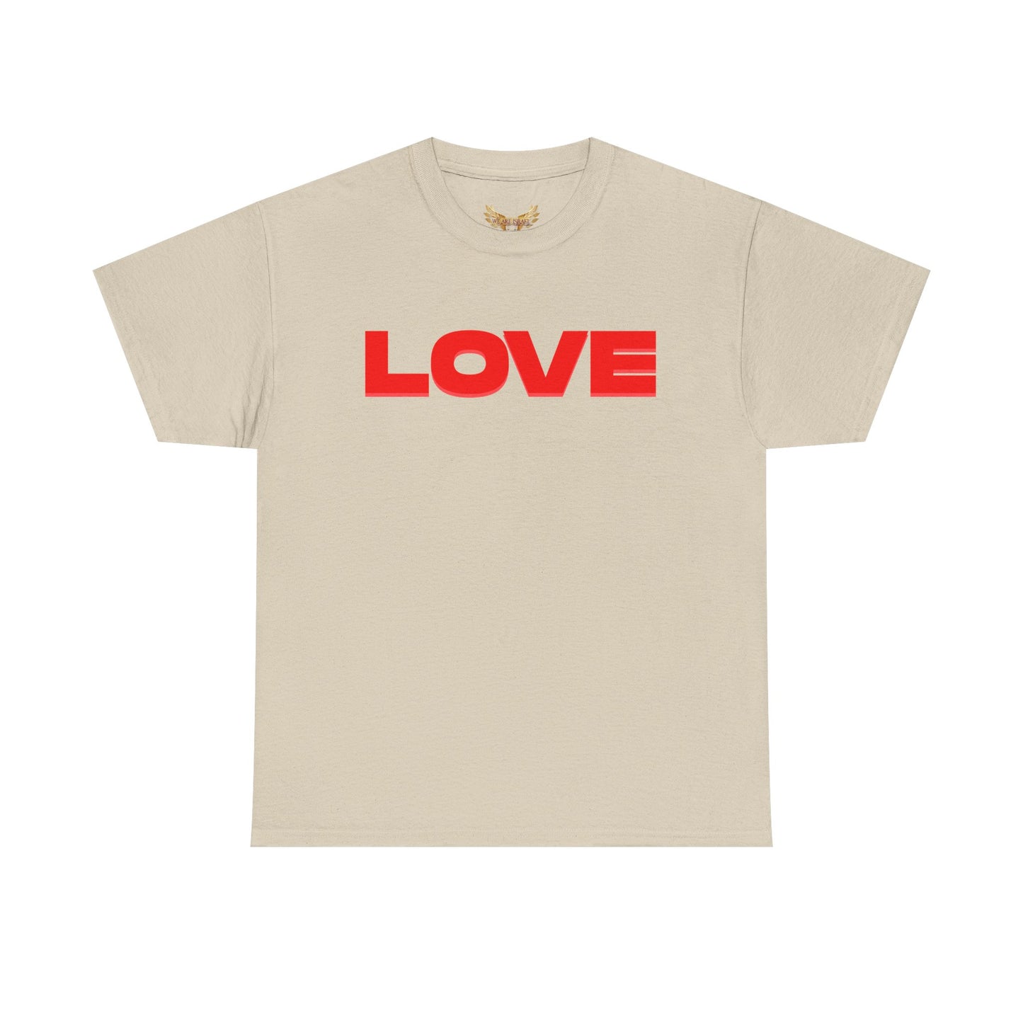 Women's "LOVE" Heavy Cotton Tee