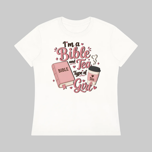 Bible & Tea Crewneck T-Shirt