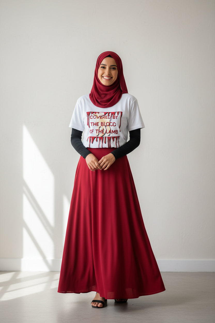 Covered by the Blood of the Lamb tee