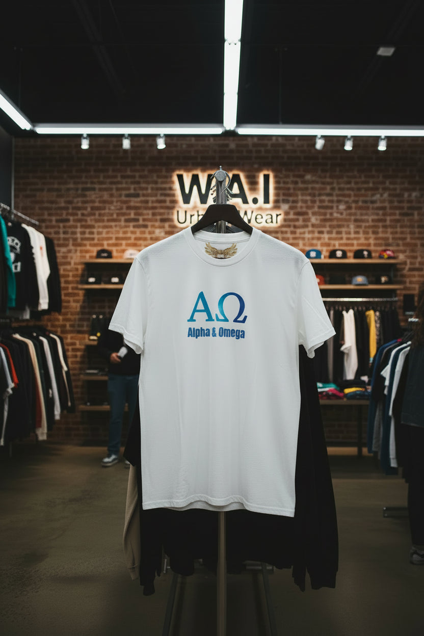 Men's Alpaha & Omega tee