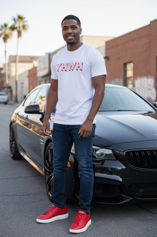 Men's YHWH Tee (red)