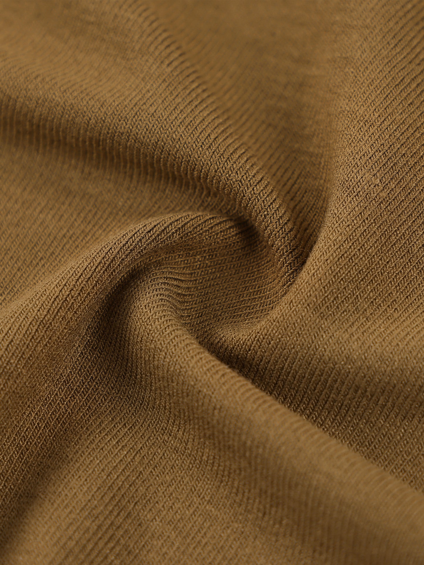 Women's Solid Color Knit Maxi Skirt (Brown)