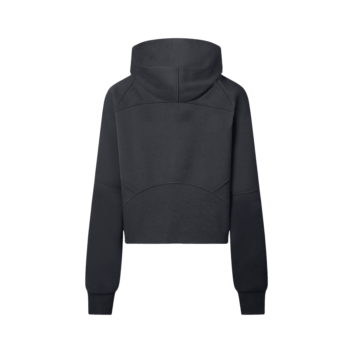 Women's Cropped Half-Zip Hoodie