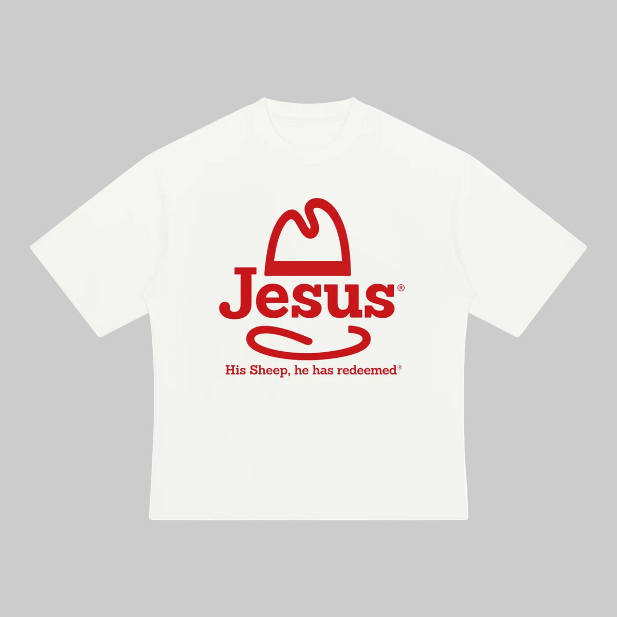 "Redeemed" Heavyweight Oversized T-Shirt