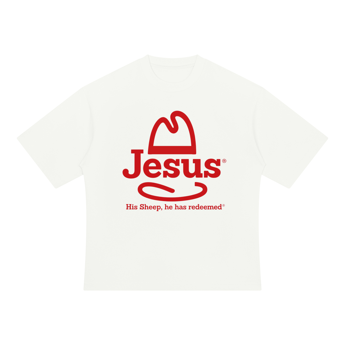 "Redeemed" Heavyweight Oversized T-Shirt